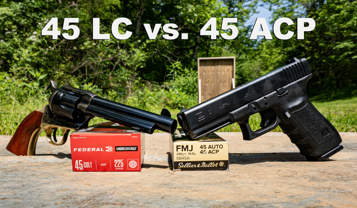 Long Colt Vs Acp A Caliber Comparison