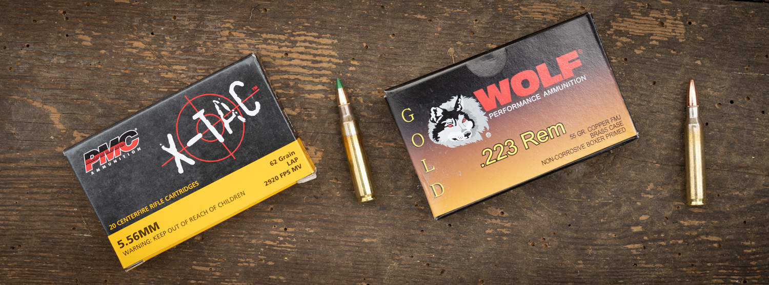 223 and 5.56 ammo both fire from a 223 wylde rifle