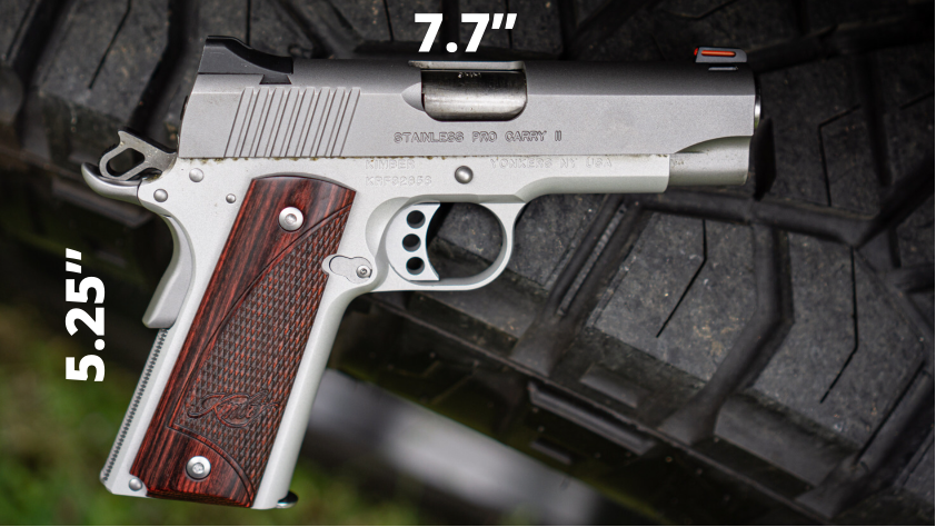 Kimber Pro Carry II Size Graphic