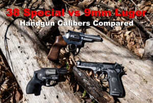 38 special vs 9mm handguns