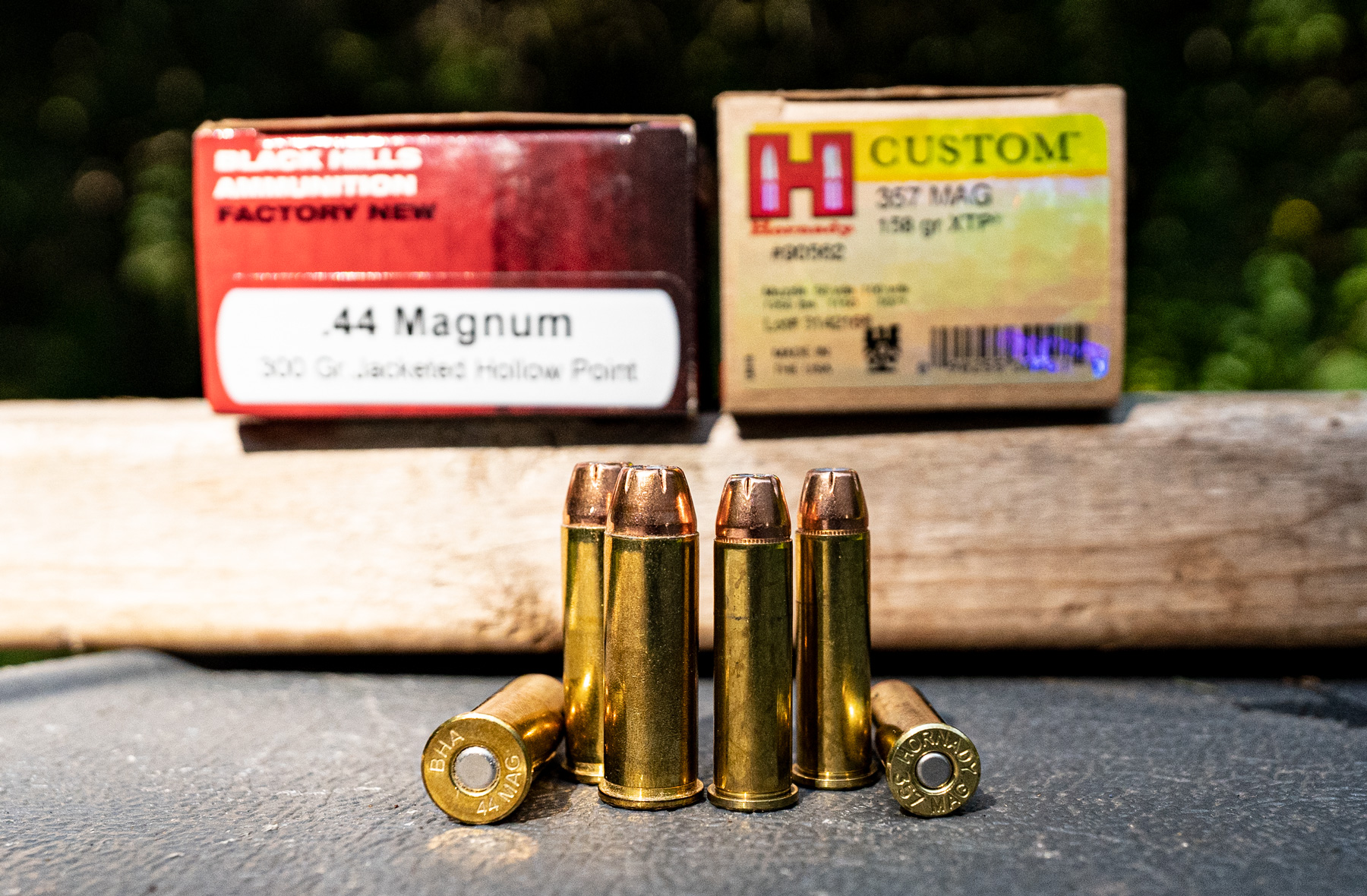 44 magnum ammo vs 357 magnum ammo