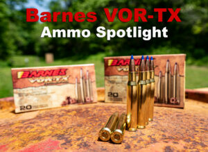 Barnes VOR-TX ammo at the range