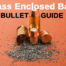 Brass enclosed base bullets exposed after being pulled from their casings