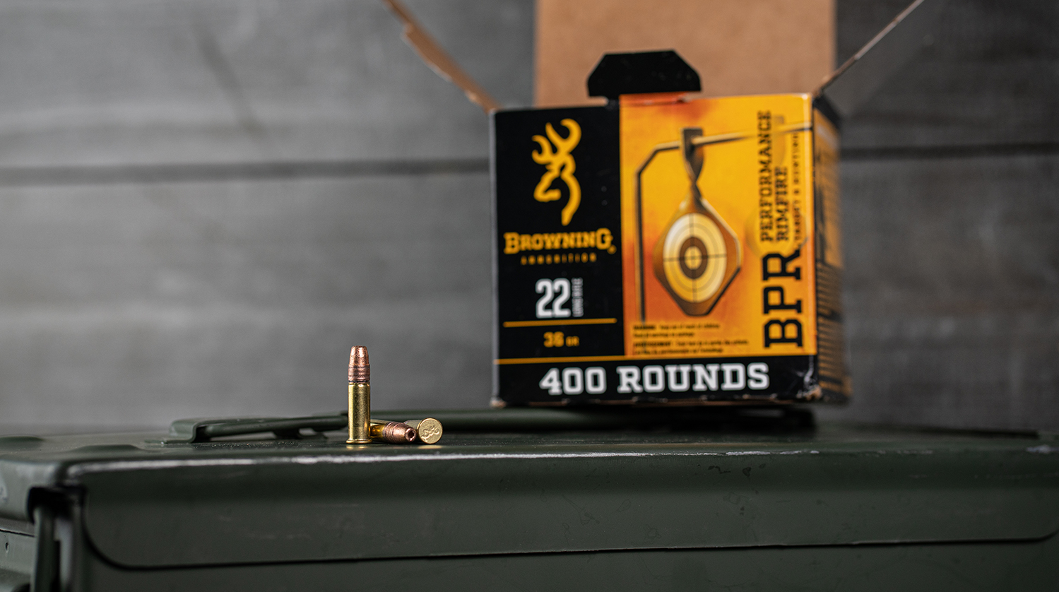 Browning 22lr ammo is a good choice