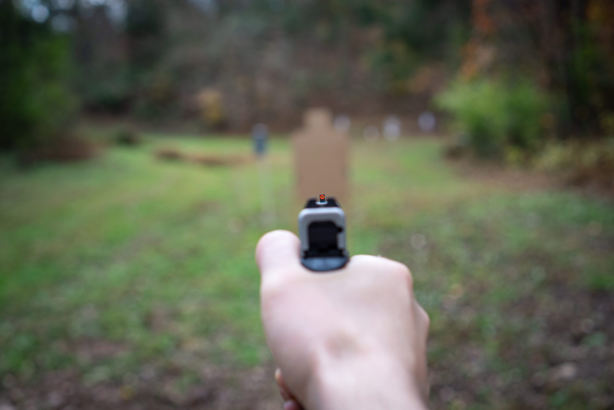 Glock 48 Sights Pointed Down Range