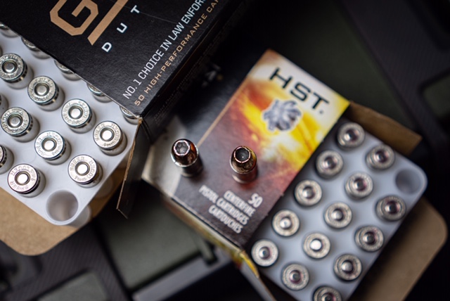 Speer Gold Dot and Federal Premium HST Ammunition