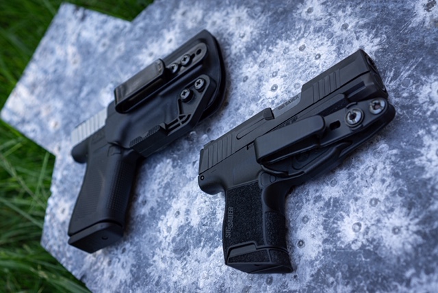 G43X And Sig P365 Shown In Holsters