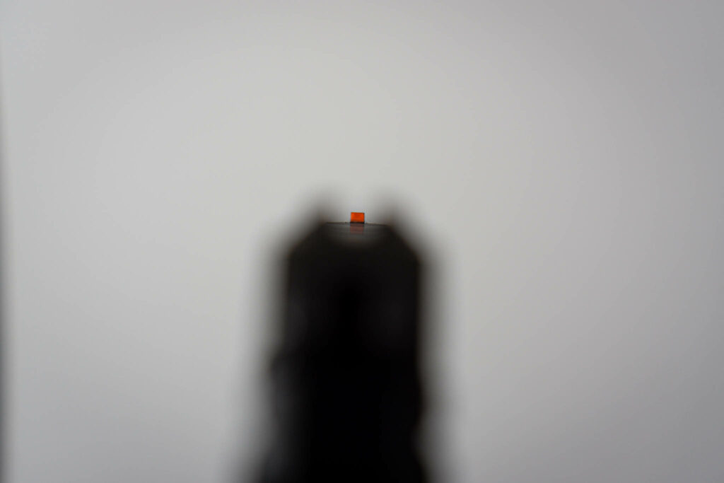 Ruger LCP II Sight Picture