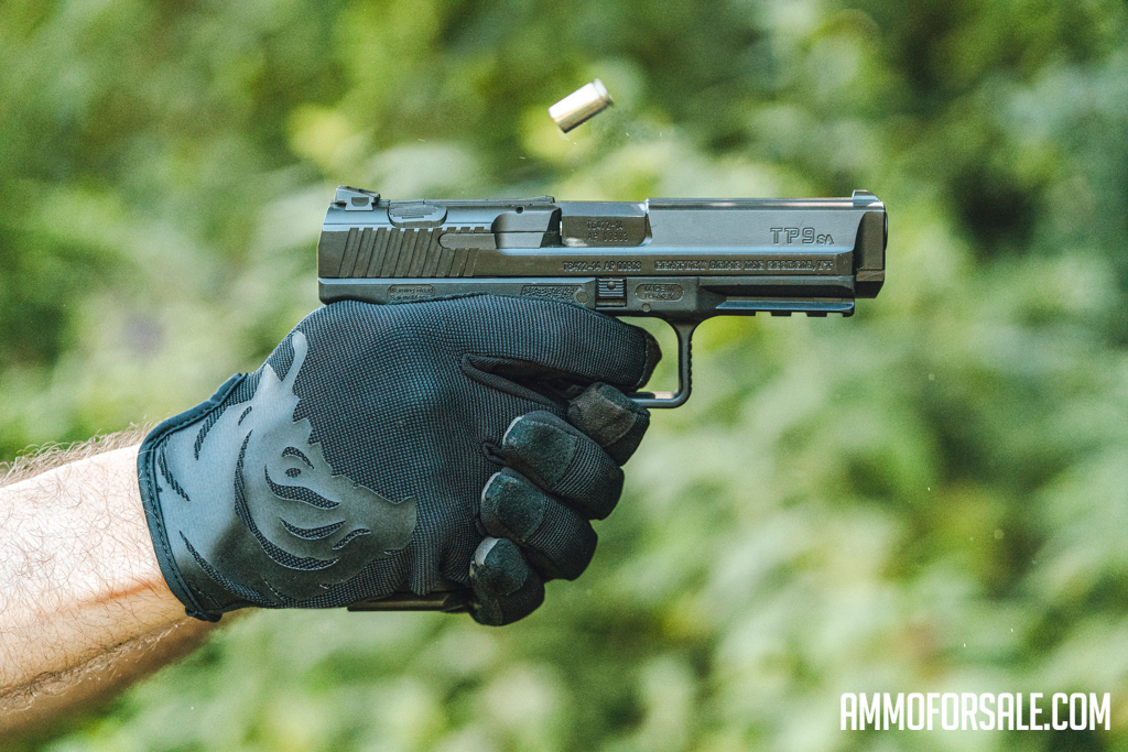 Shooting Winchester PDX1 ammunition at the range