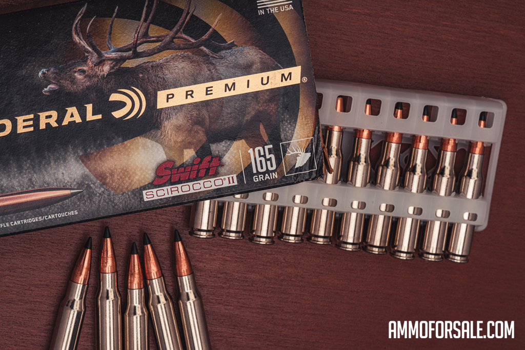 Federal with scirocco bullet Federal premium ammo loaded with scirocco bullets