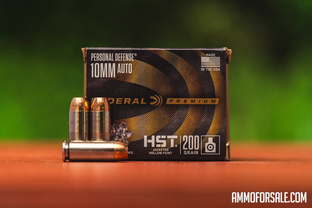 Federal 10mm HST ammo
