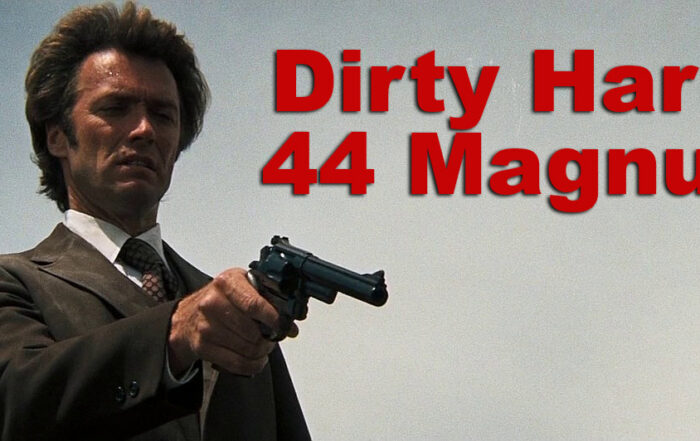 Dirty Harry with his Smith & Wesson 29 revolver