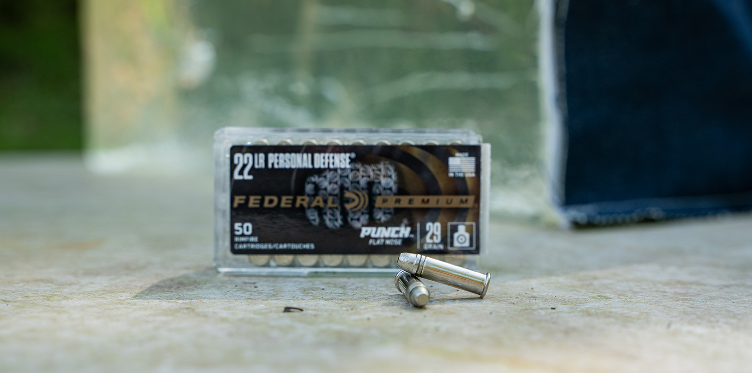 Federal Punch 29 grain 22lr ammunition