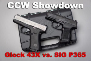 Glock 43X vs Sig P365