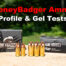 Honeybadger 9mm and 45 ACP ammo at the range