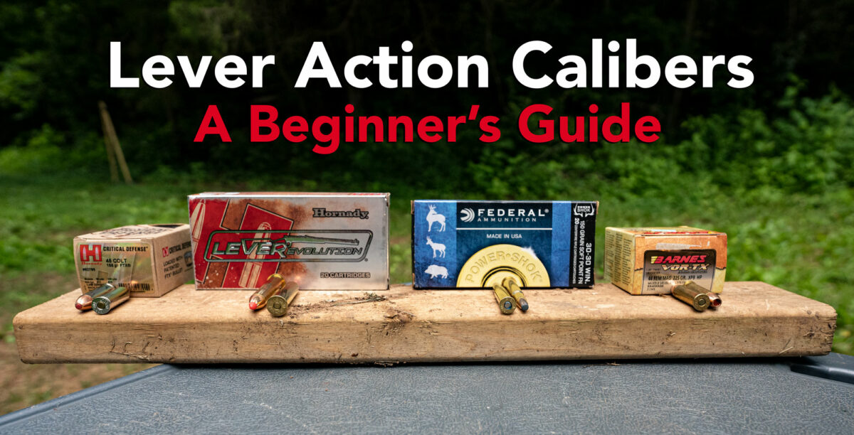 Lever Action Rifle Calibers | A Guide To Your Options