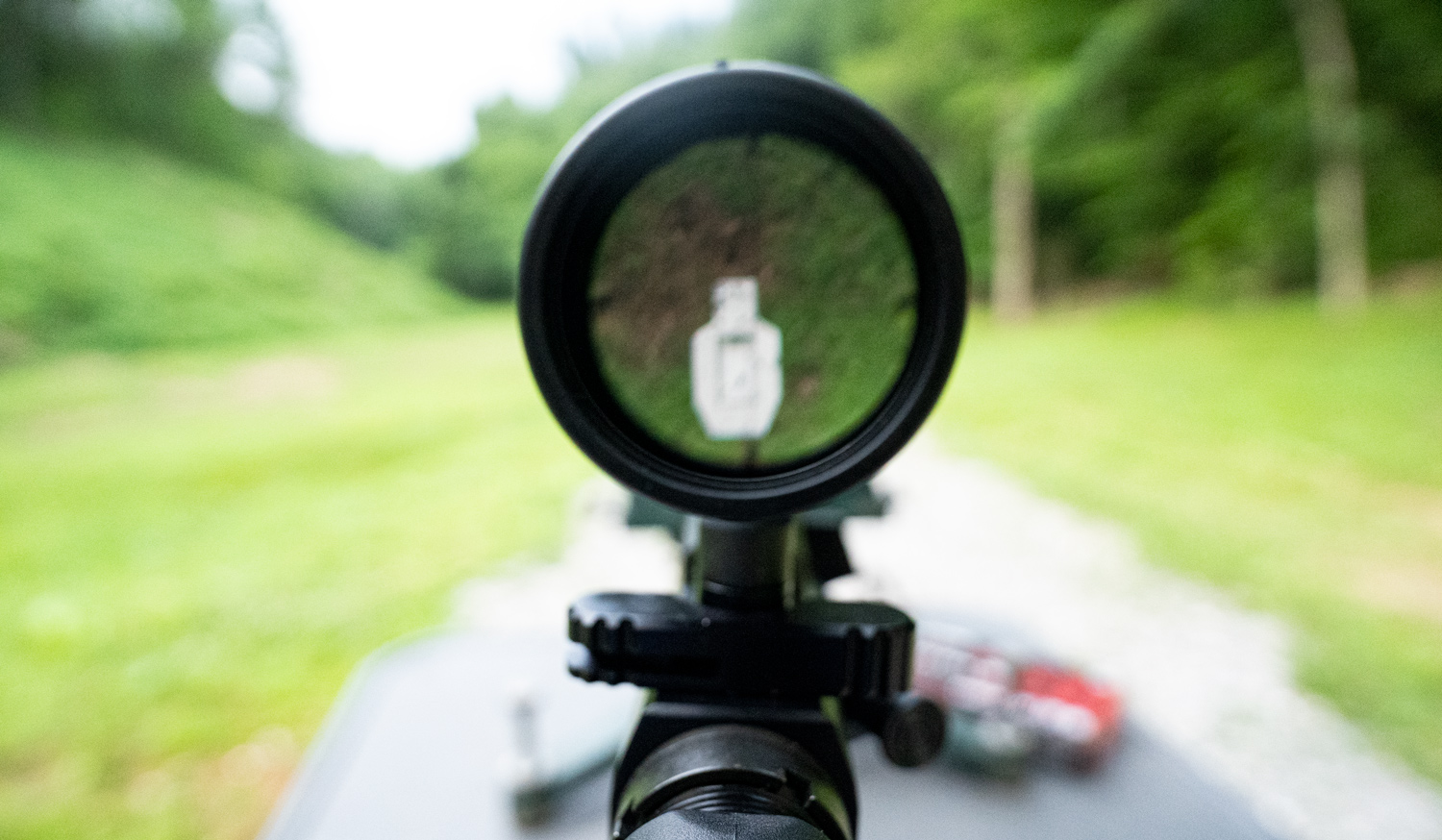 Looking through 6.5 creedmoor optic