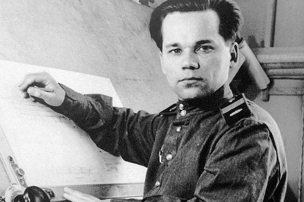 A young Mikhail Kalashnikov
