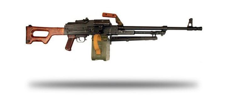 PKM rifle