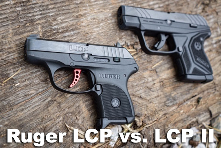 Ruger LCP vs LCP 2 pistol comparison