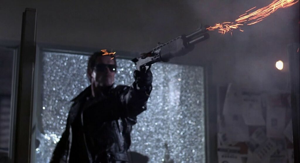 Franchi SPAS shotgun used in Terminator movies