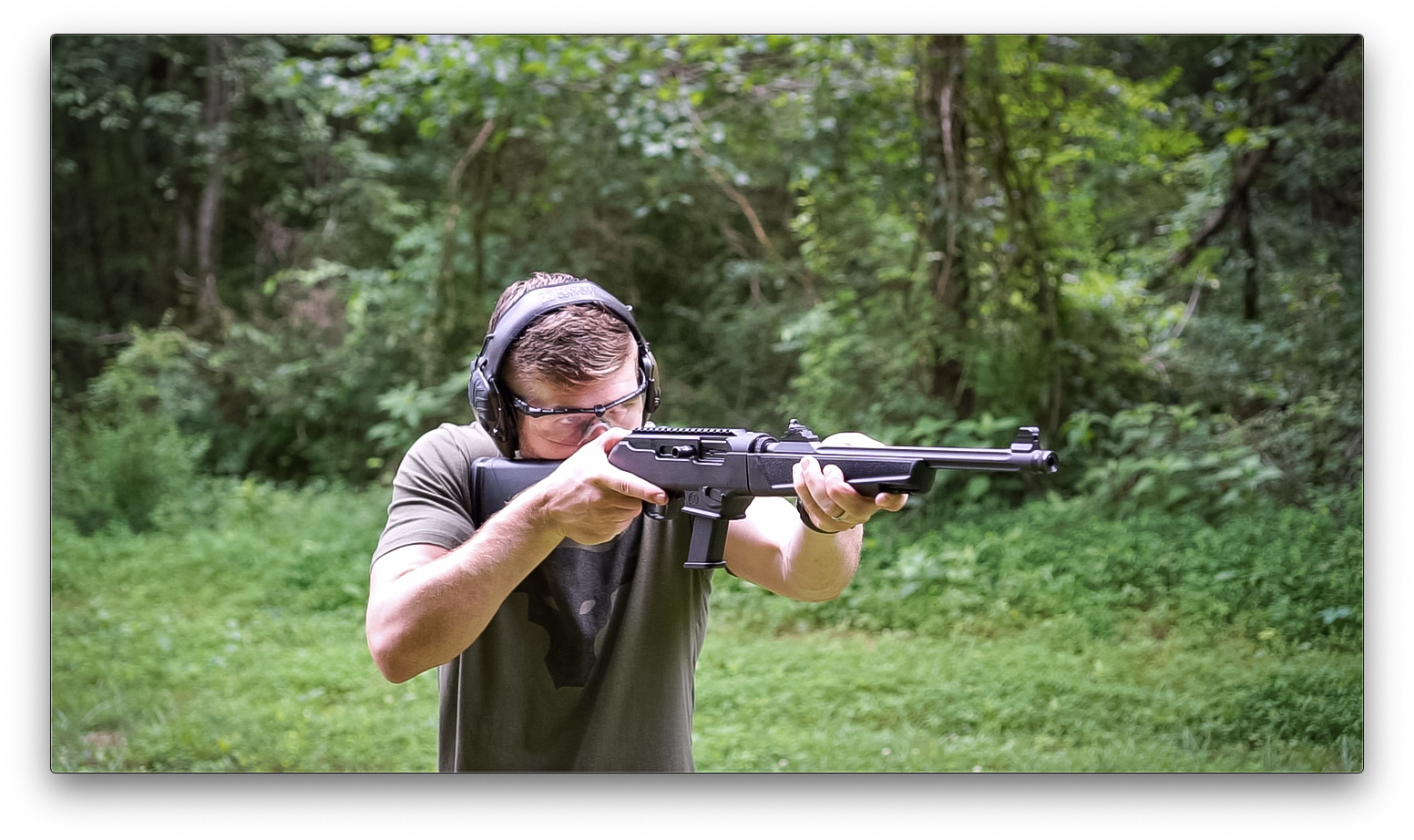 Author Firing Ruger PC Carbine