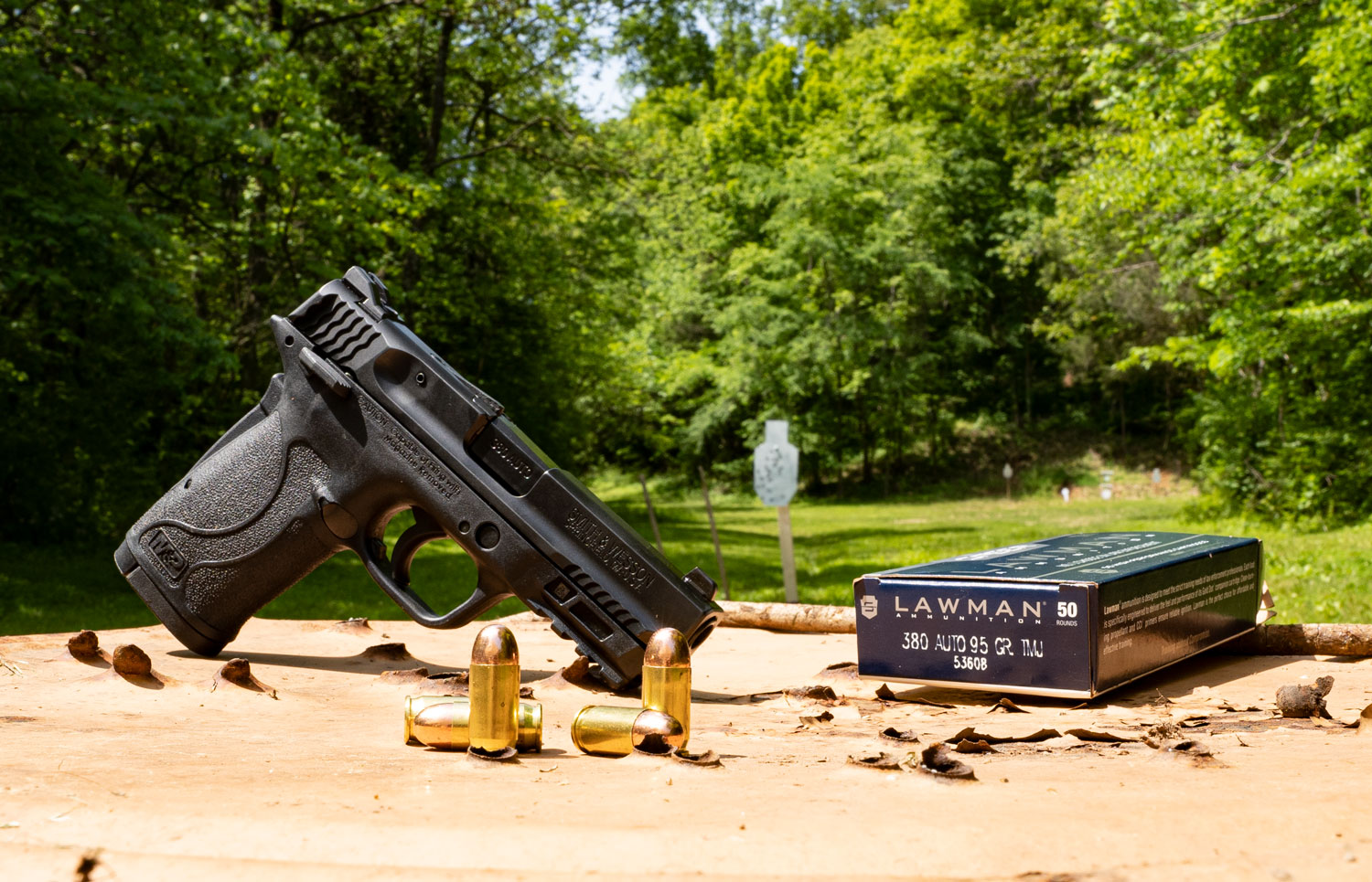Shooting TMJ ammo at the range
