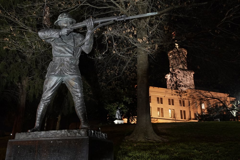 Sergeant York statue in Nashville