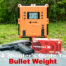 Bullet weight explained with ammo and chronograph