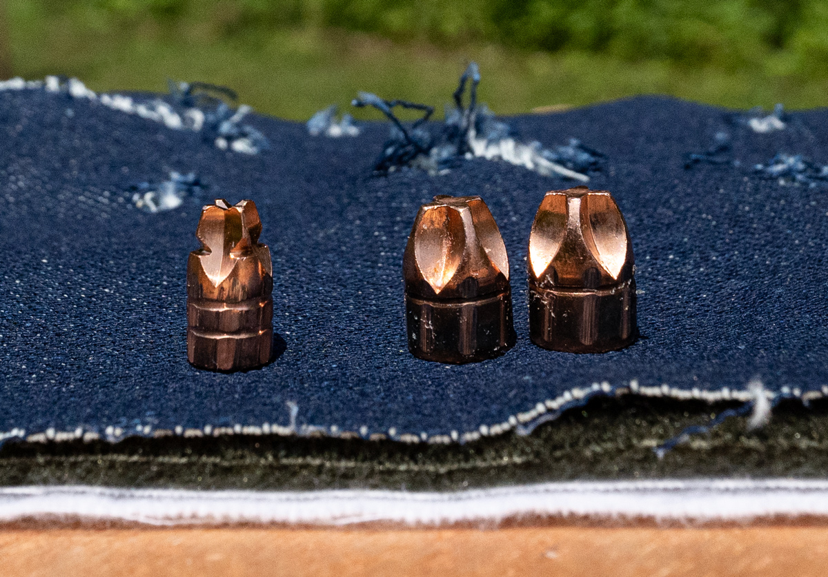 Fired HoneyBadger bullets