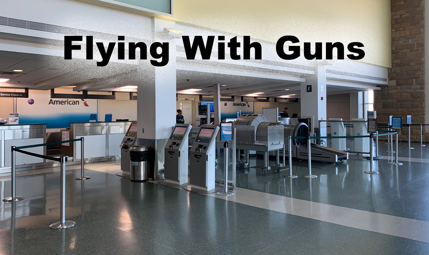 flying with guns