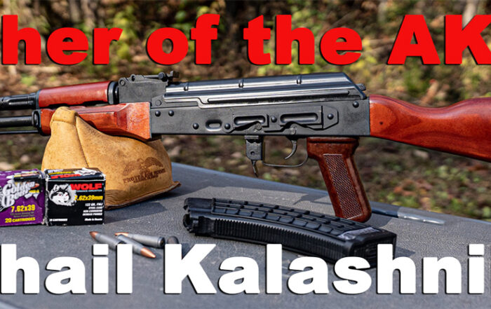 The rifle Mikhail Kalashnikov invented, the AK-47