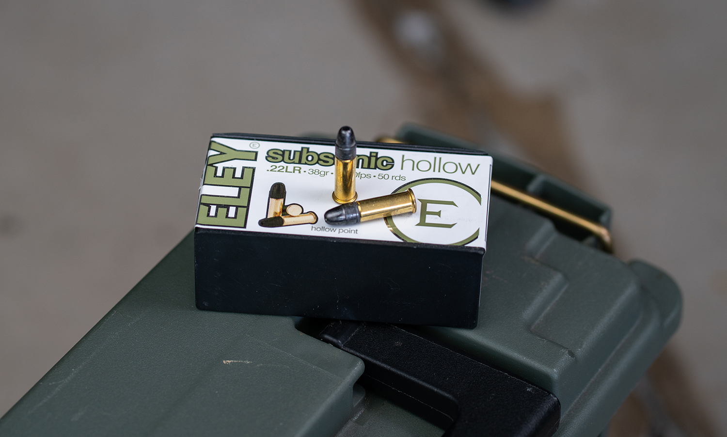 Subsonic eley 22lr ammo